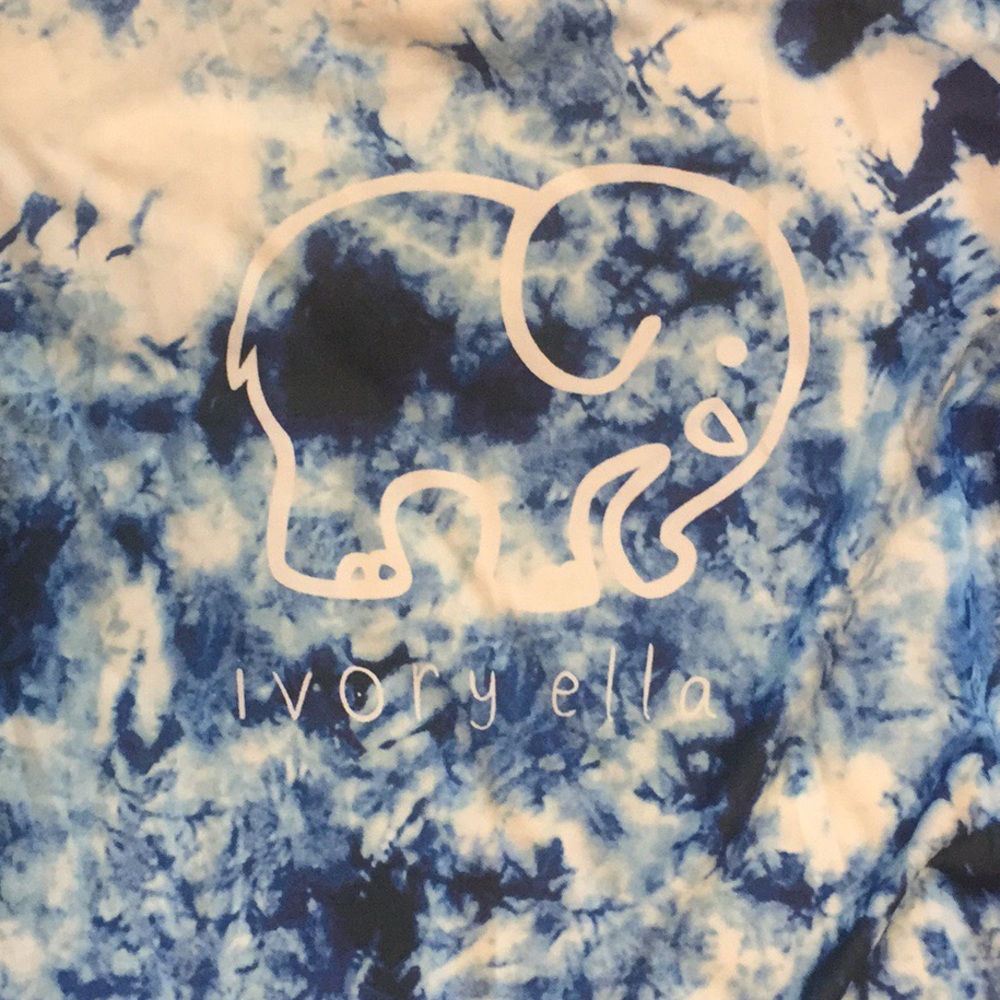 Long Sleeve Ivory ella Die-Dye